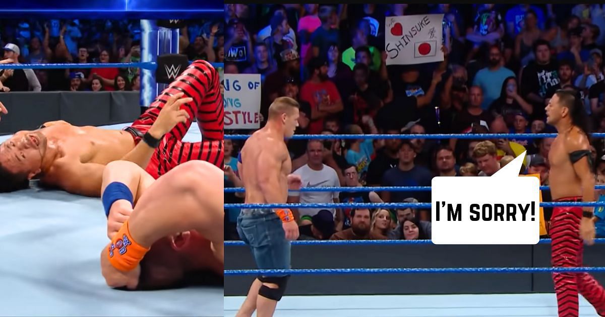Nakamura and Cena had a memorable match on the blue brand.