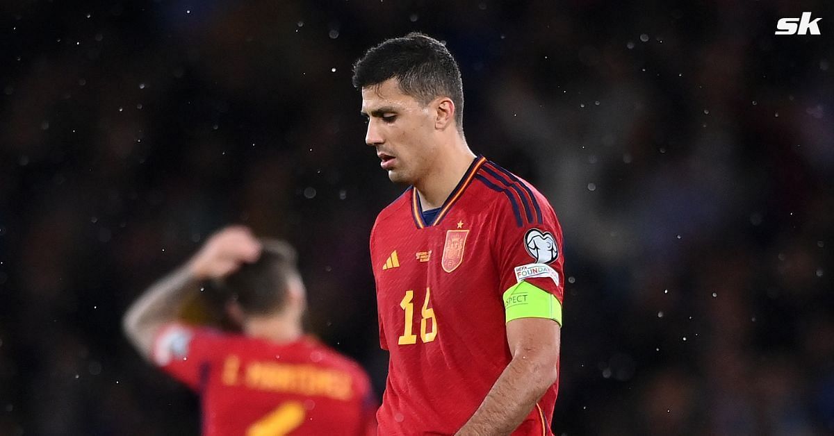 Manchester City star reacted to the defeat against Spain