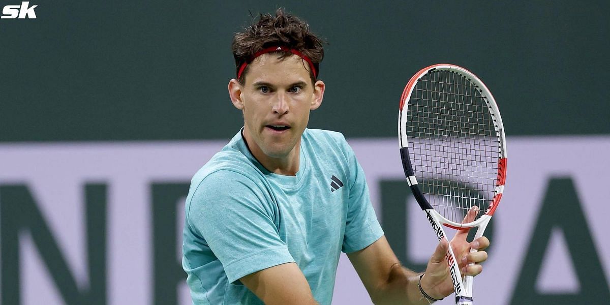 Dominic Thiem lost in the first round of the 2023 Miami Open.