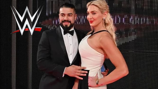 Andrade El Idolo celebrates International Women's day with WWE Superstar Charlotte Flair