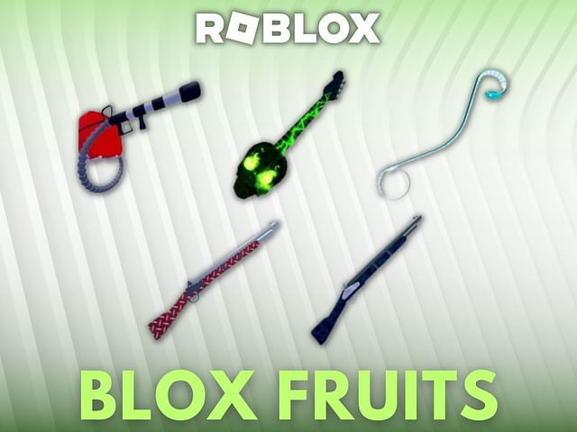 Top 5 Guns In Roblox Blox Fruits 2114