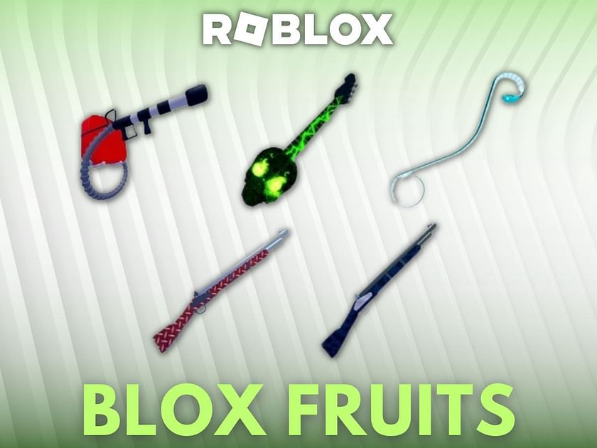 Top 5 guns in Roblox Blox Fruits