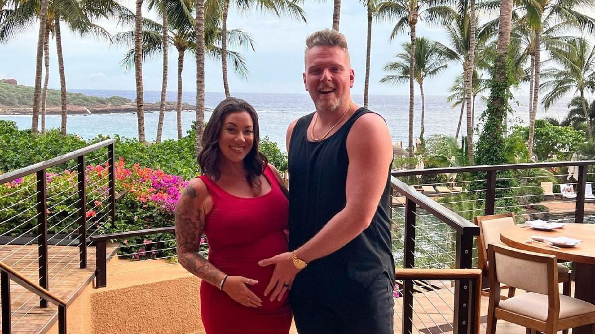 Pat McAfee shares adorable pregnancy snippet 
