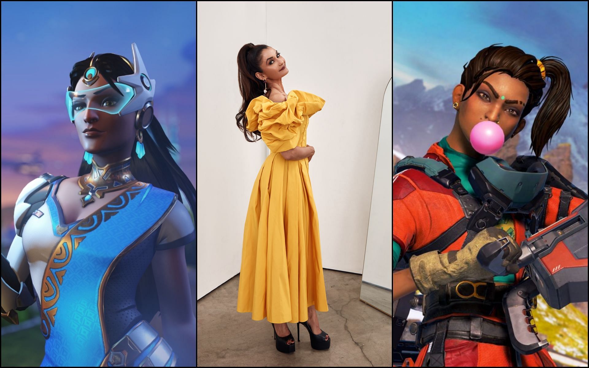 Anjali Bhimani on her role in Overwatch 2 and Apex Legends (Image via Drake Hackney and edited by Sportskeeda)