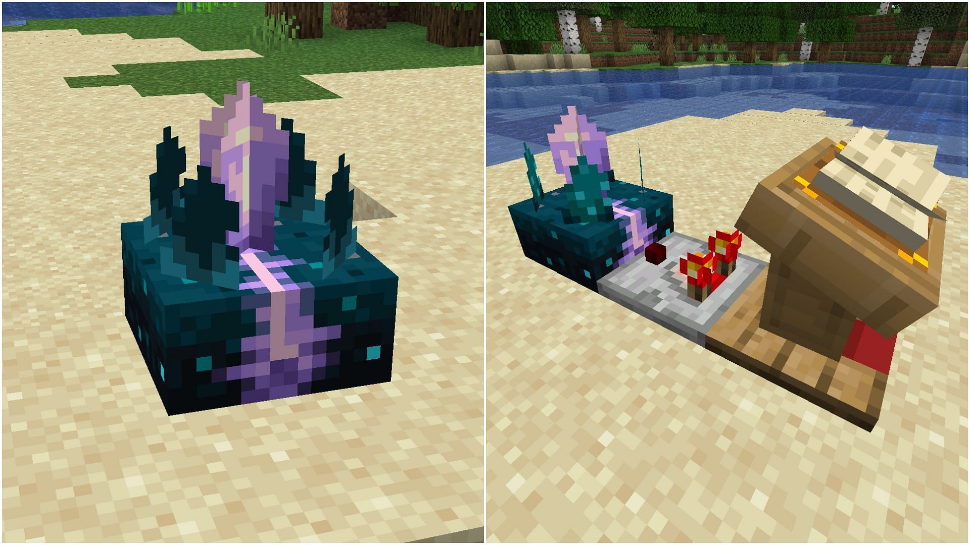 Calibrated sculk is a brand new block coming in Minecraft 1.20 Trails and Tales update (Image via Sportskeeda)