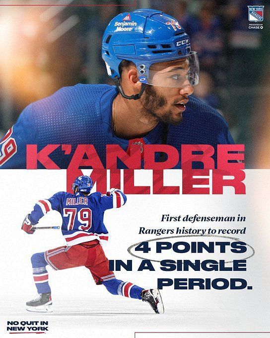 New York Rangers: Comparing K'Andre Miller to past NCAA defensemen