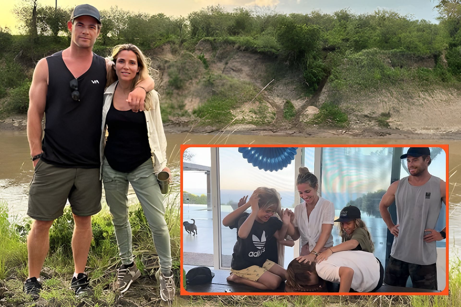 Chris Hemsworth and Elsa Pataky got criticized for unique birthday prank with son (Image via Instagram/chrishemsworth &amp;  elsapataky)