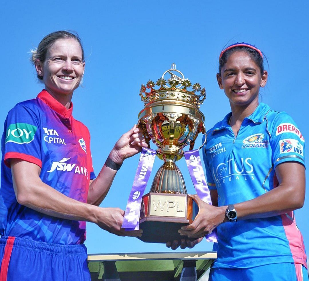 Mumbai Indians will clash with Delhi Capitals in the finals of WPL 2023 [Pic Credit: WPLT20]