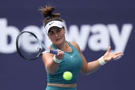 Bianca Andreescu at the 2023 Miami Open.