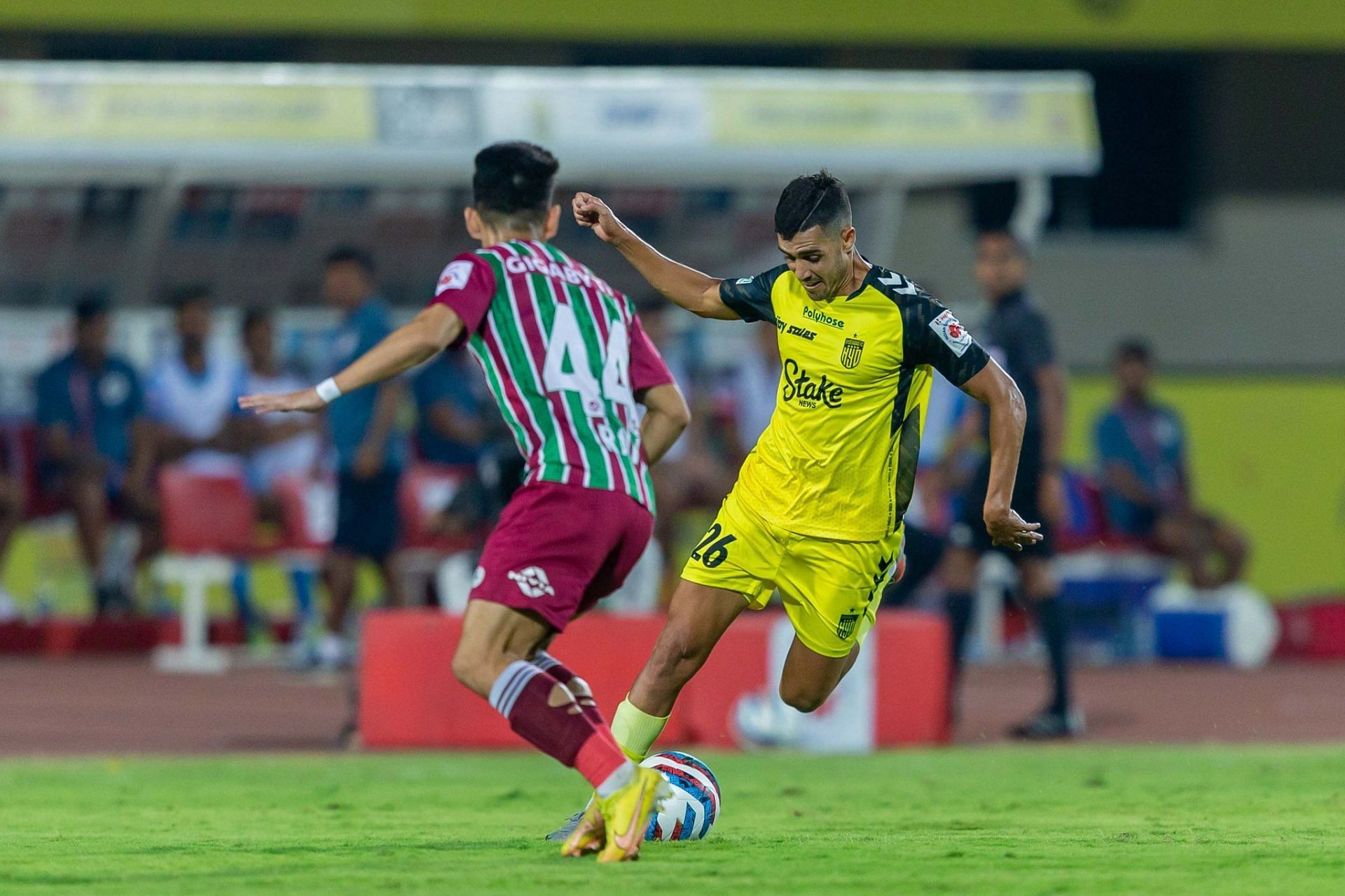 Which of these sides will make it to the Final of Hero ISL 22/23? (Image Courtesy: Hyderabad FC Twitter)