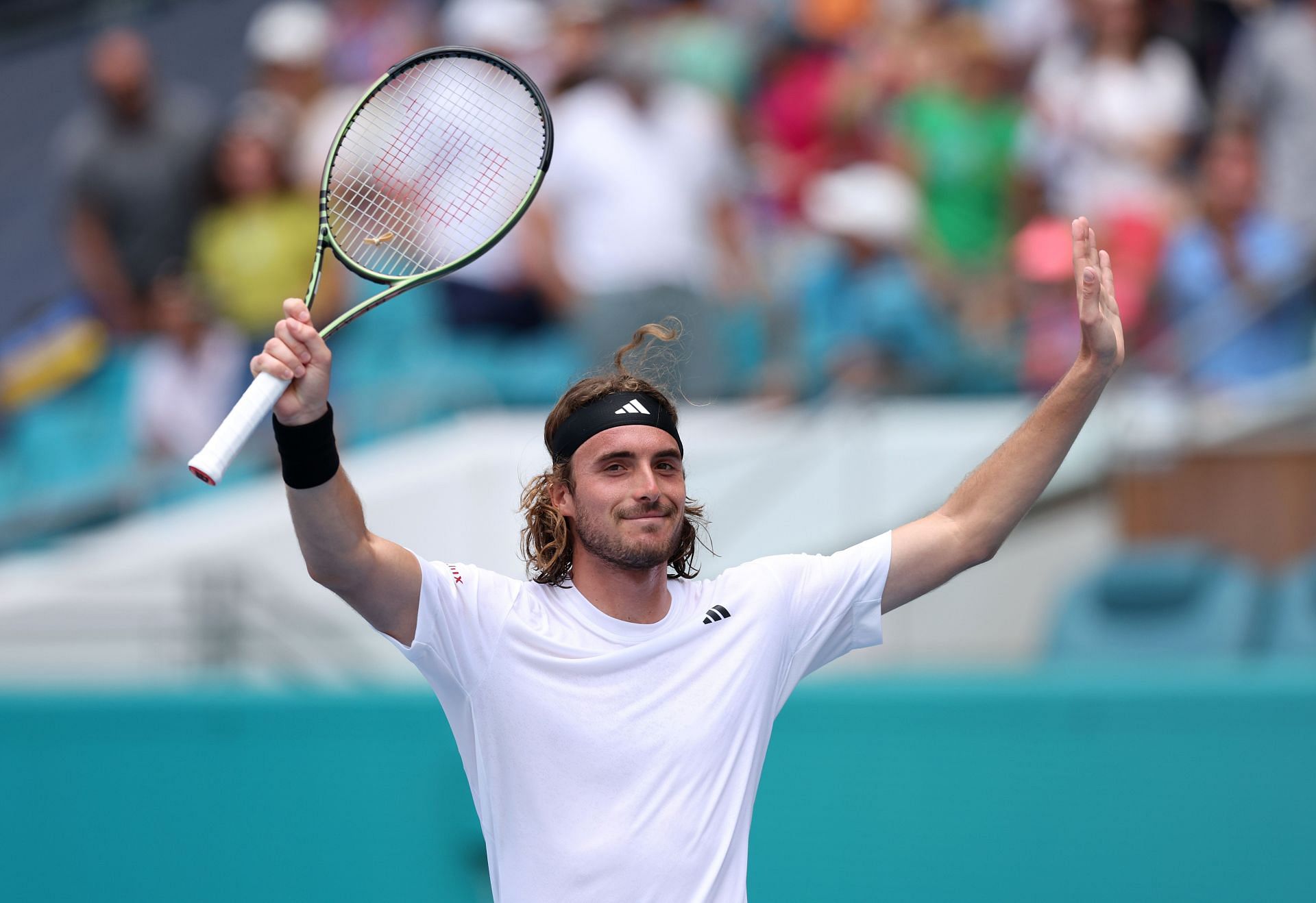 Tsitsipas is looking to go deep in Miami.