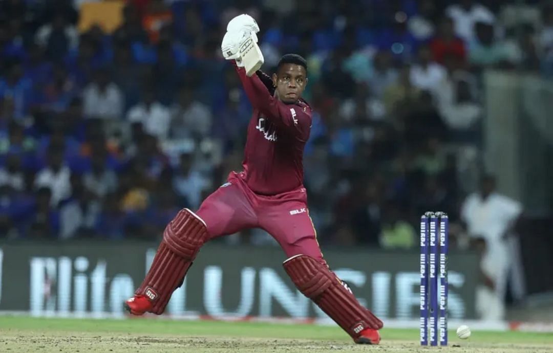 Shimron Hetmyer muscled the Indian bowlers in Chennai in 2019 [BCCI]