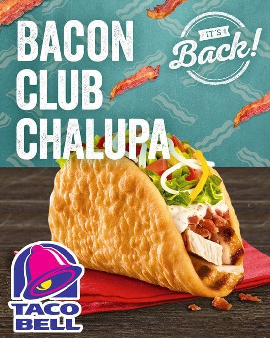 “Absolutely ridiculous” Taco Bell’s Bacon Club Chalupa slammed online