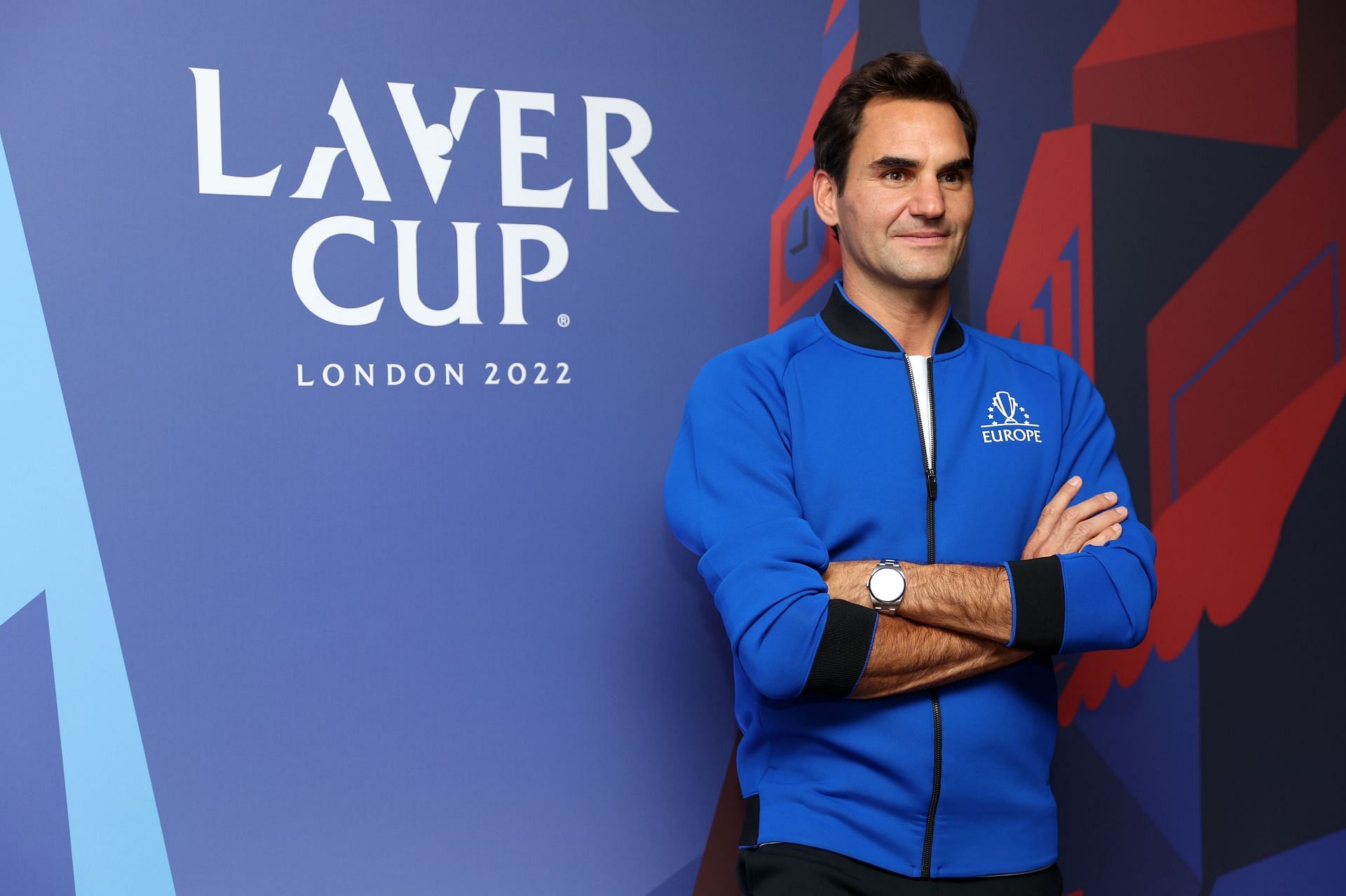 Roger Federer at Laver Cup 2022
