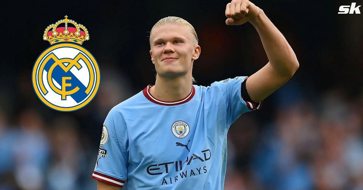 Manchester City star Erling Haaland is a target for Real Madrid