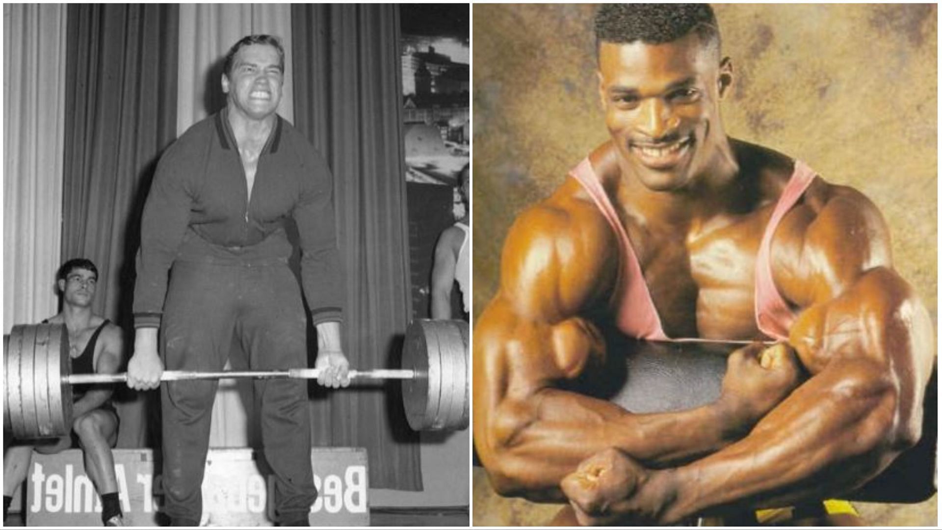 Ronnie Coleman (via instagram/@ronniecoleman8)and Arnold Schwarzenegger (via instagram/@schwarzenegger)