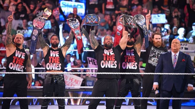 Top UFC Champion says he is open to joining The Bloodline, backing Roman Reigns at WrestleMania 39