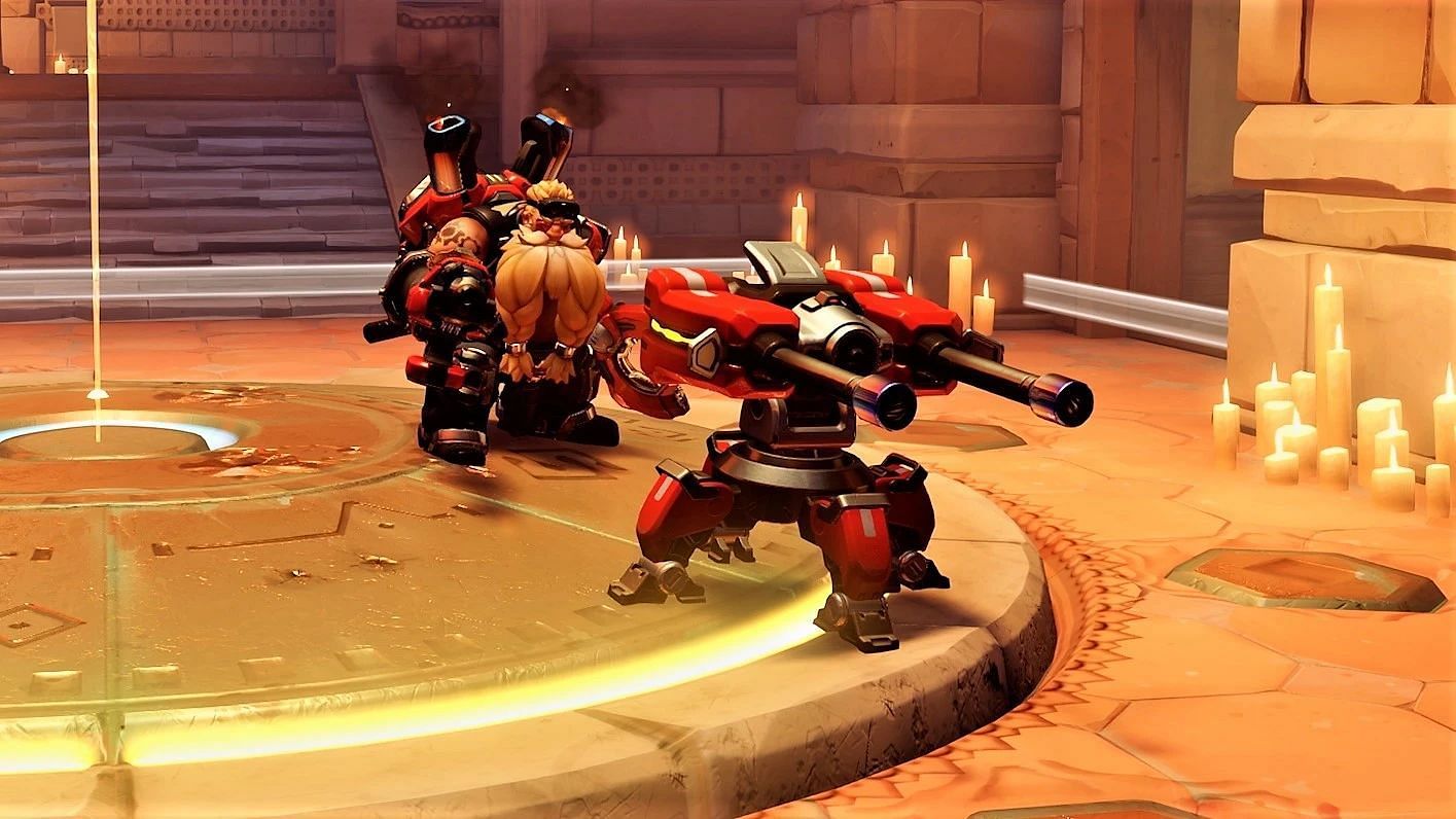 The five best Overwatch 2 heroes to duo with Torbjorn... and his Turret (Image via Blizzard)