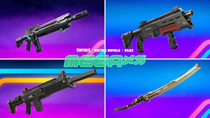 Fortnite Chapter 4 Season 2 Weapons: Full list of every new weapon & where to find them