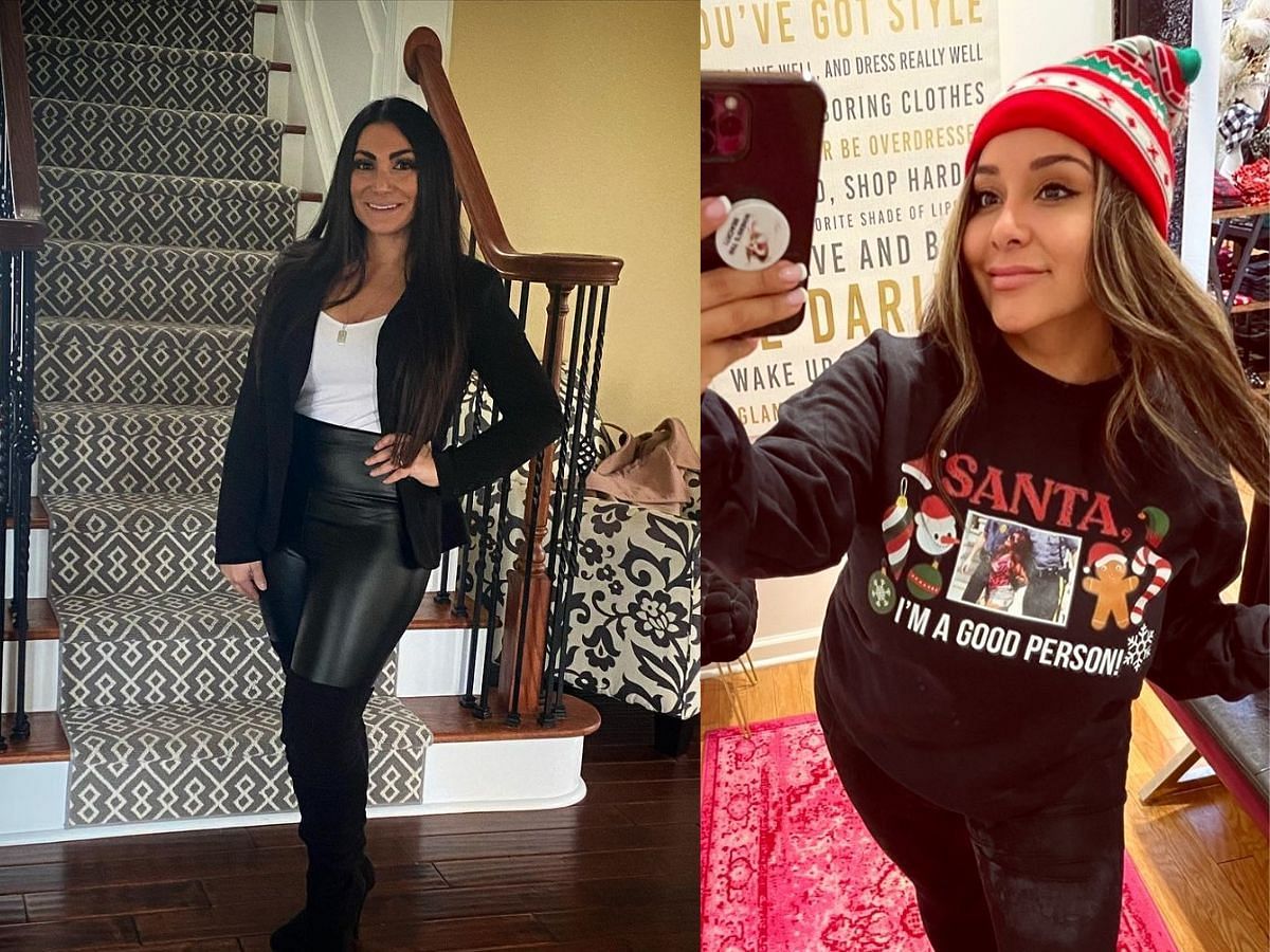 The girls go wine tasting together (Images via snooki and deenanicole/ Instagram)