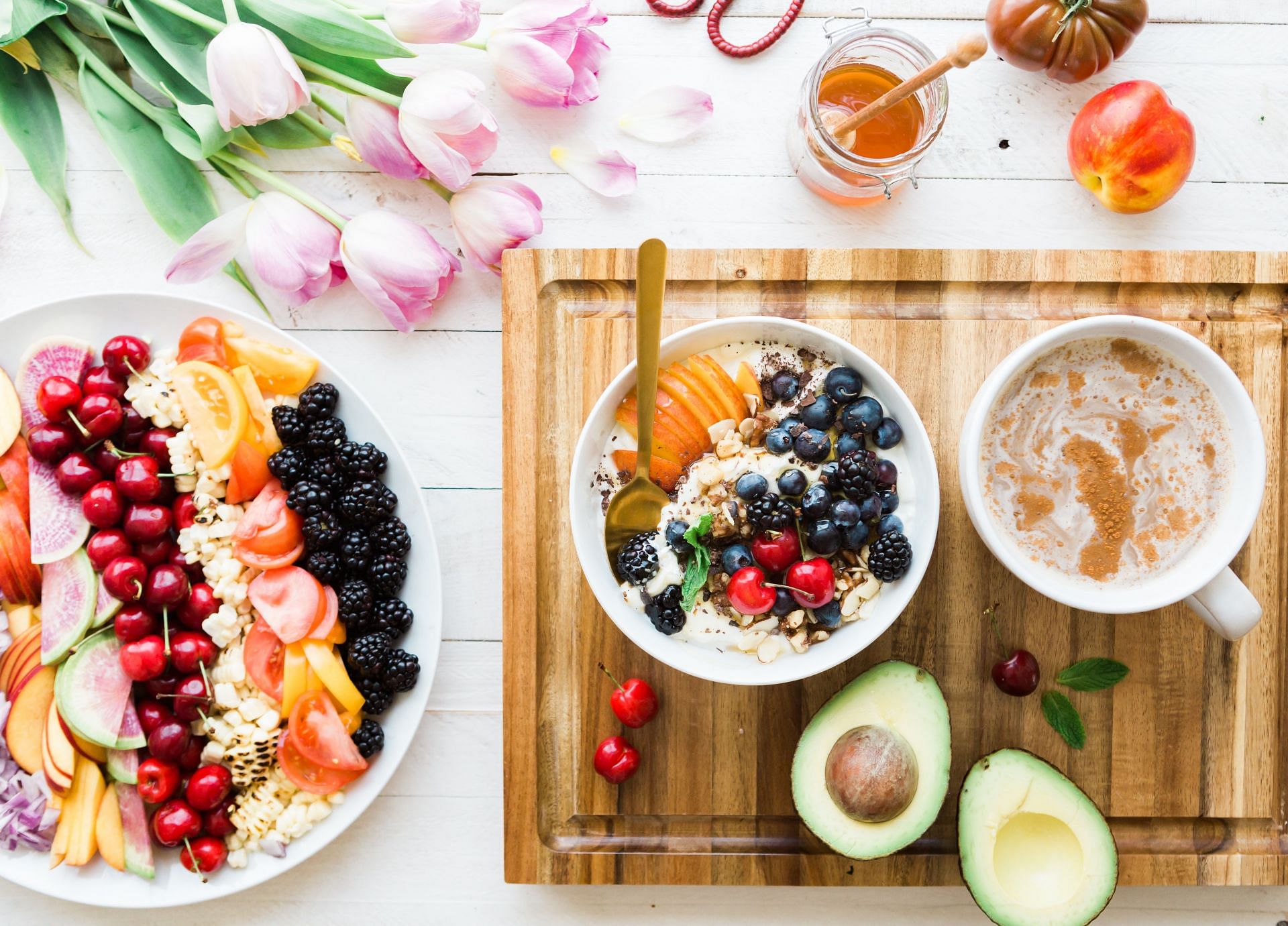 Including fermented food and drink in your diet can help improve gut health. (Image via Unsplash / Brooke Lark)