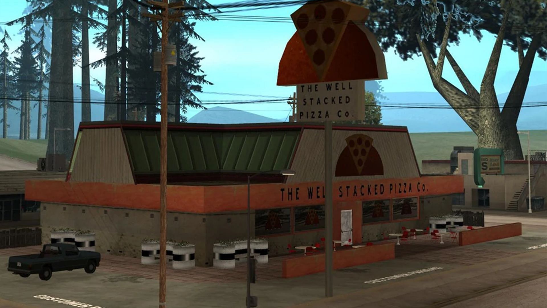 This is what the location looks like in the game (Image via Rockstar Games)