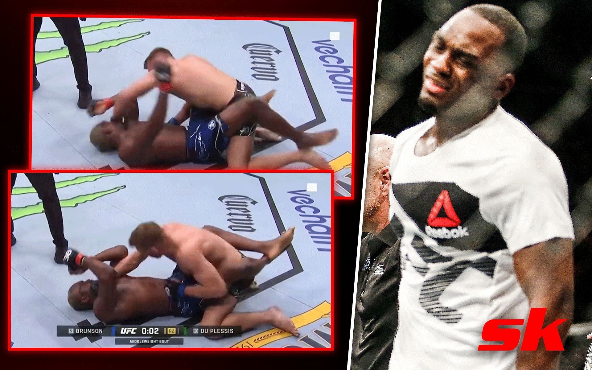 Derek Brunson suffers brutal loss at UFC 285 [Image credits: @combatsportsout on Twitter]