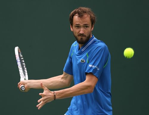 Daniil Medvedev at the BNP Paribas Open