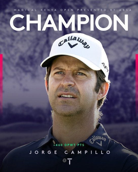 How much did golfers win at the DP World Tour’s 2023 Magical Kenya Open