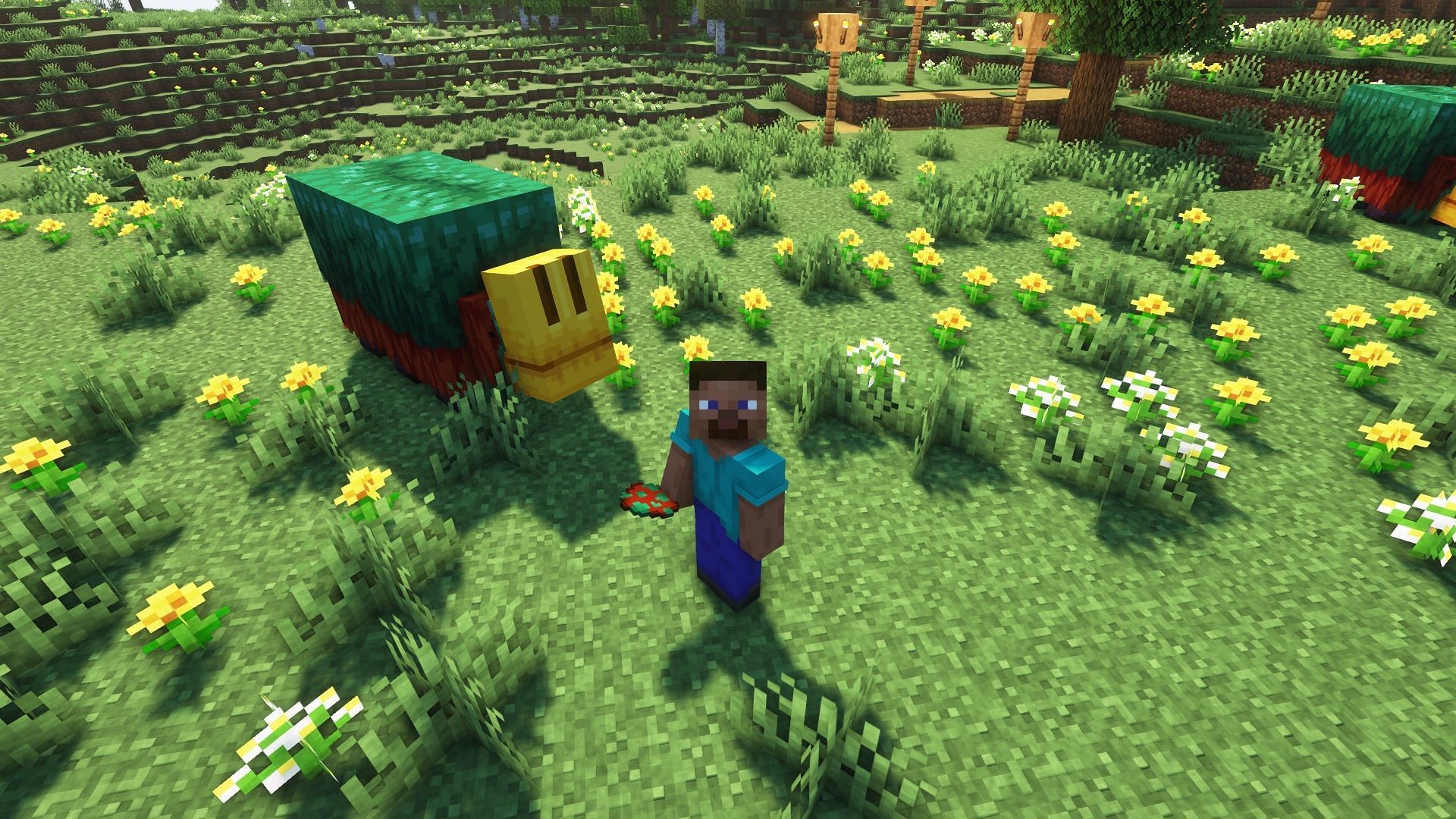 Sniffer spawn eggs can be obtained in creative mode (Image via Mojang)