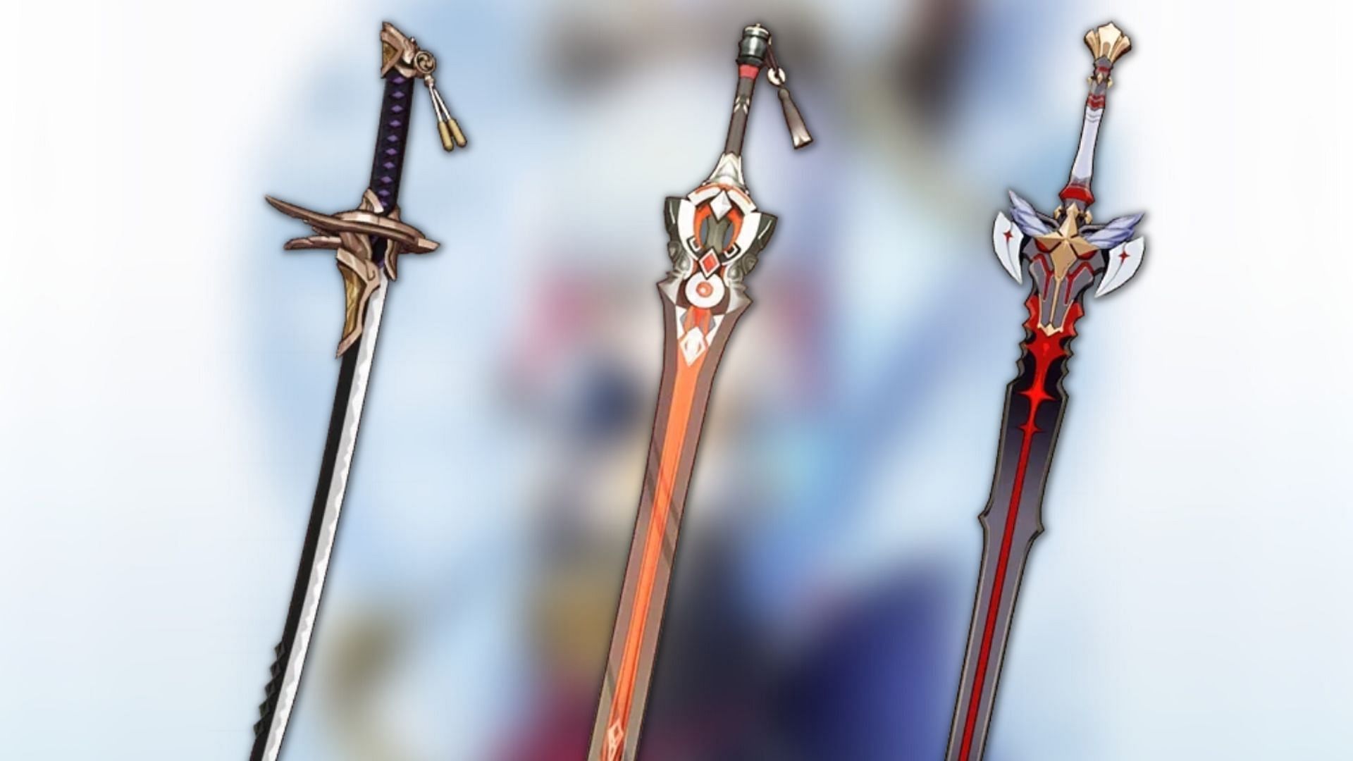 4-star swords for Ayaka (Image via HoYoverse)