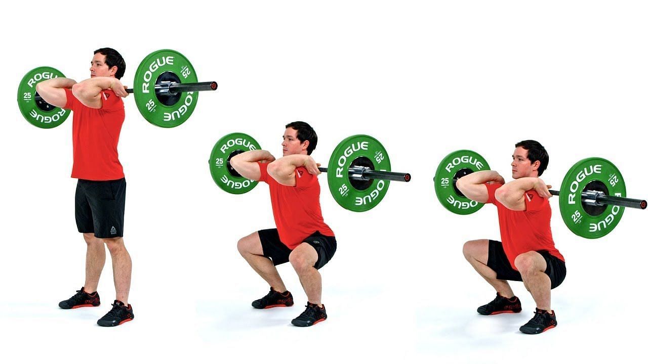 the correct front squat form is not just about lifting weight. (CrossFit/ Youtube)