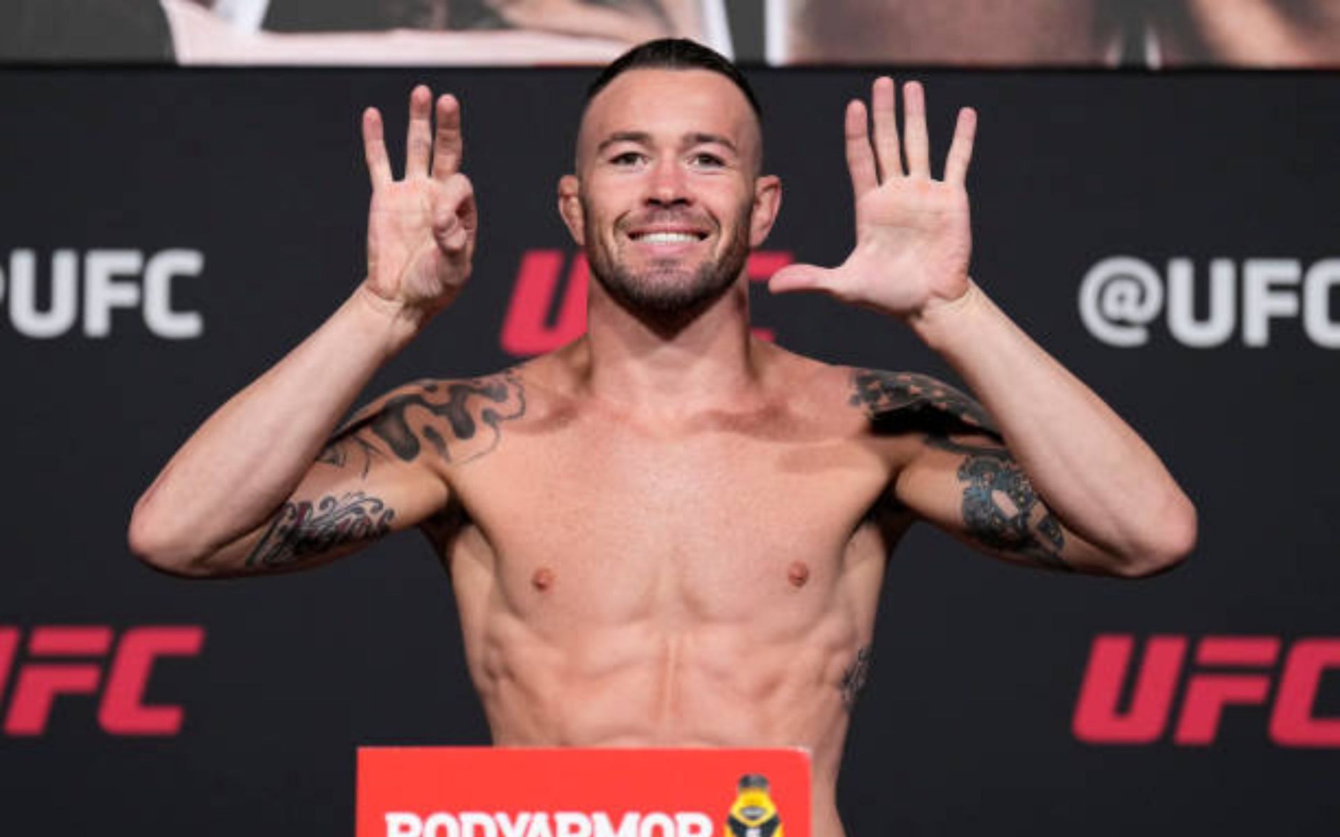 Colby Covington Weigh In Chaos Accused Of Hiding By Ufc