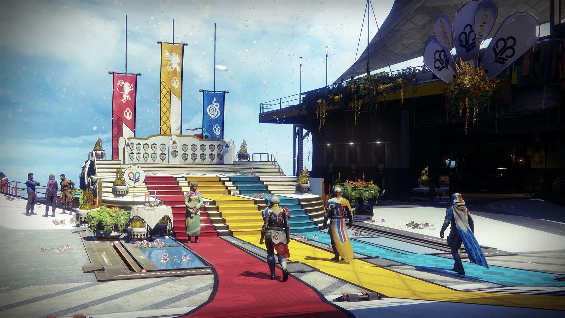 Destiny 2 Guardians Games podium 2022 (Image via Bungie) 
