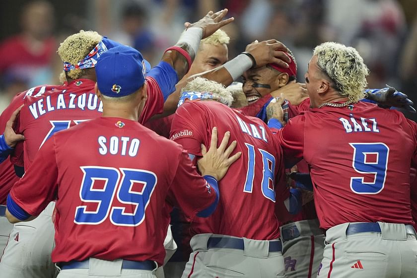 Puerto Rico wins 6th straight in World Baseball Classic, routs