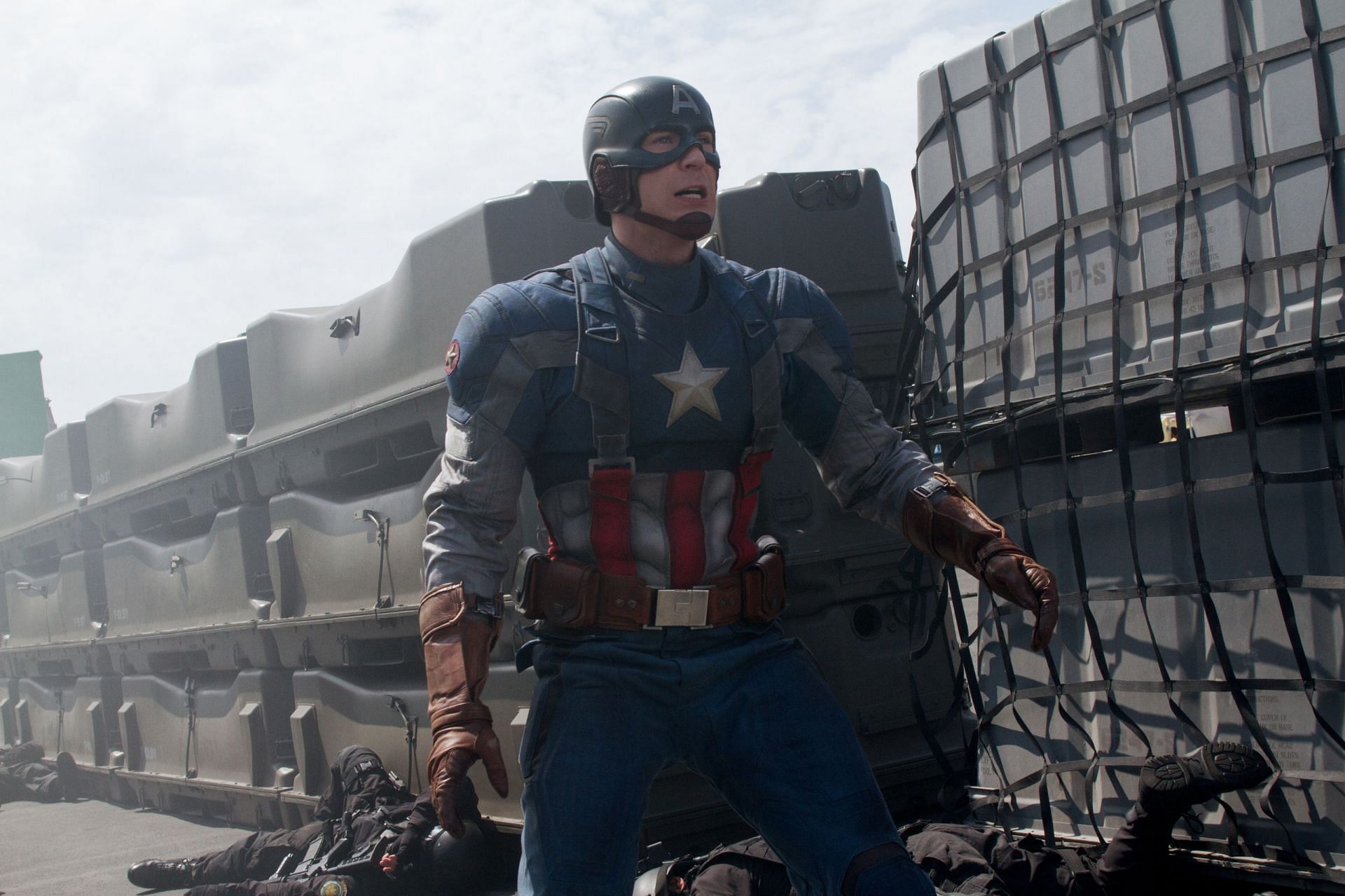 Captain America&#039;s fight against government surveillance takes the movie beyond typical superhero fare (Image via Marvel Studios)