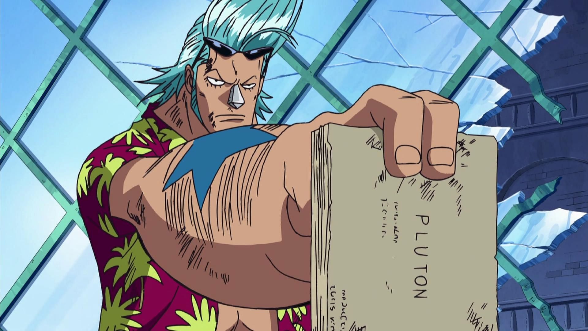 Even the mere blueprints of an Ancient Weapon are threatening (Image via Toei Animation, One Piece)