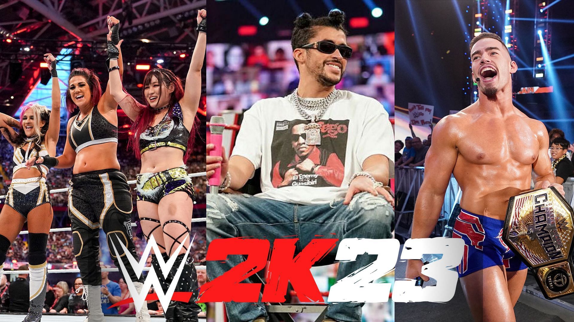 Bad Bunny tops a number of superstars at the WWE 2K23 ratings