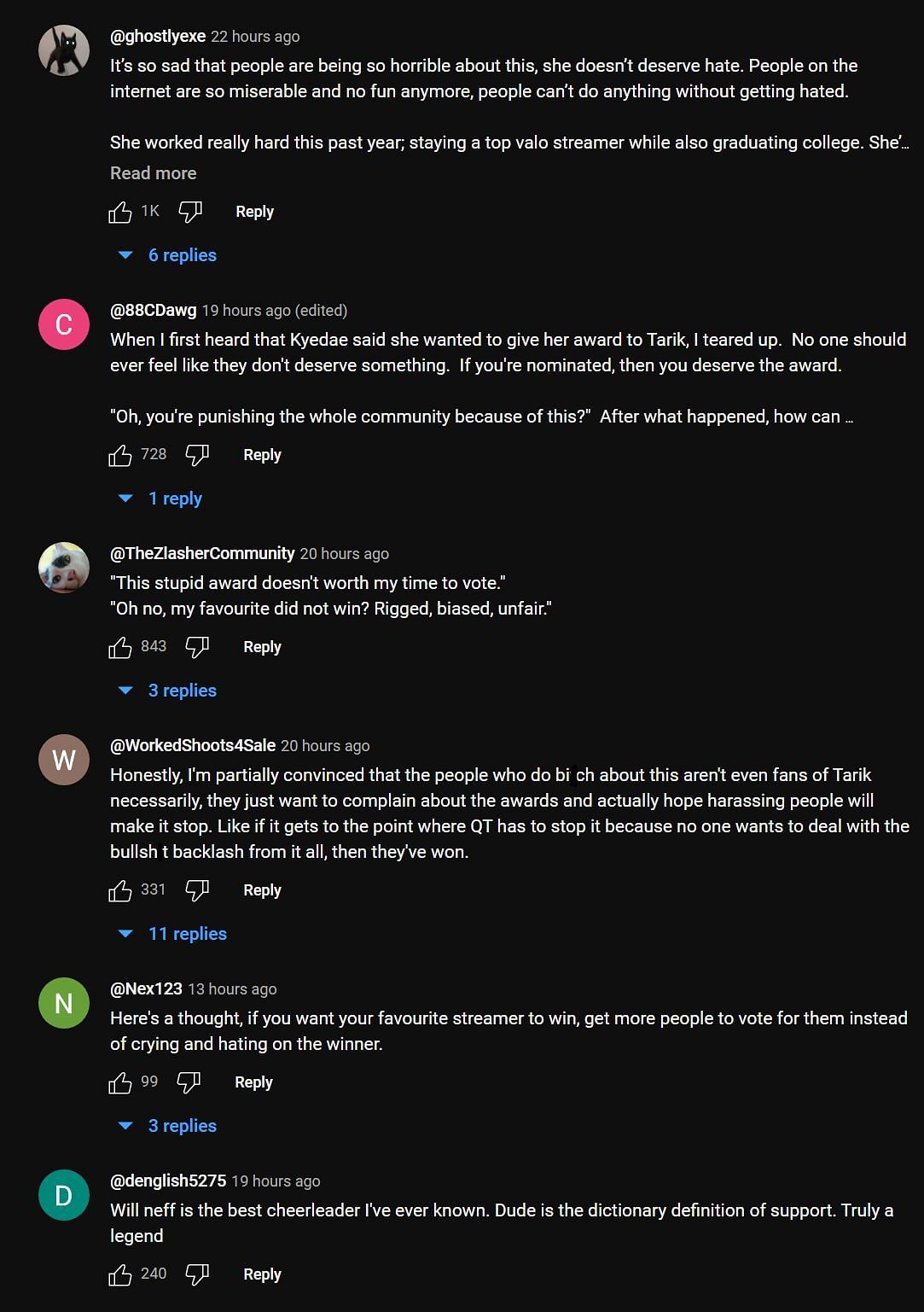 General reactions to the clip (Image via Fear&amp;_YouTube)