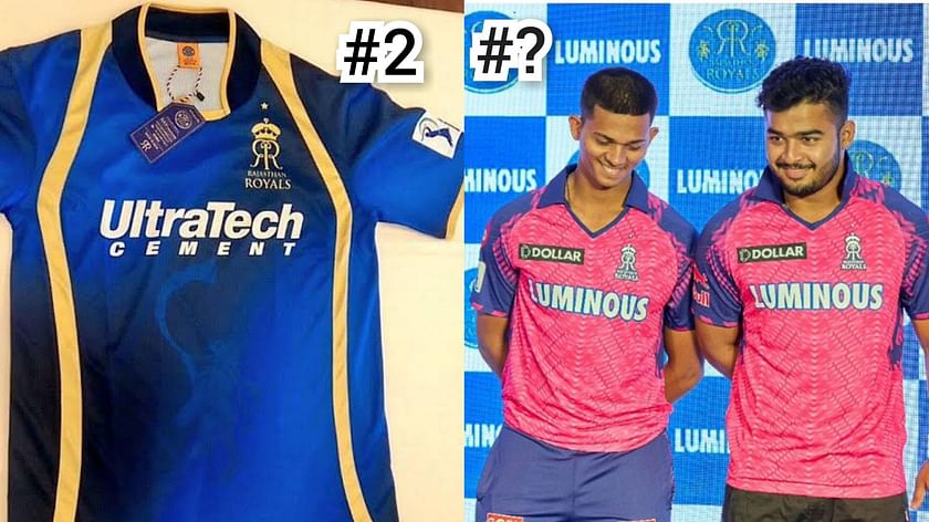 Ranking Rajasthan Royals' top 5 jerseys