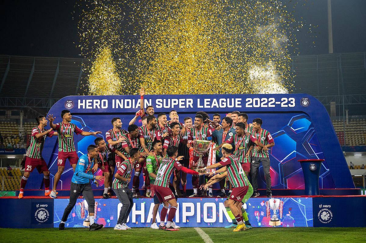 ATK Mohun Bagan were crowned the champions of ISL 2022-23 (Image courtesy: ISL Media)