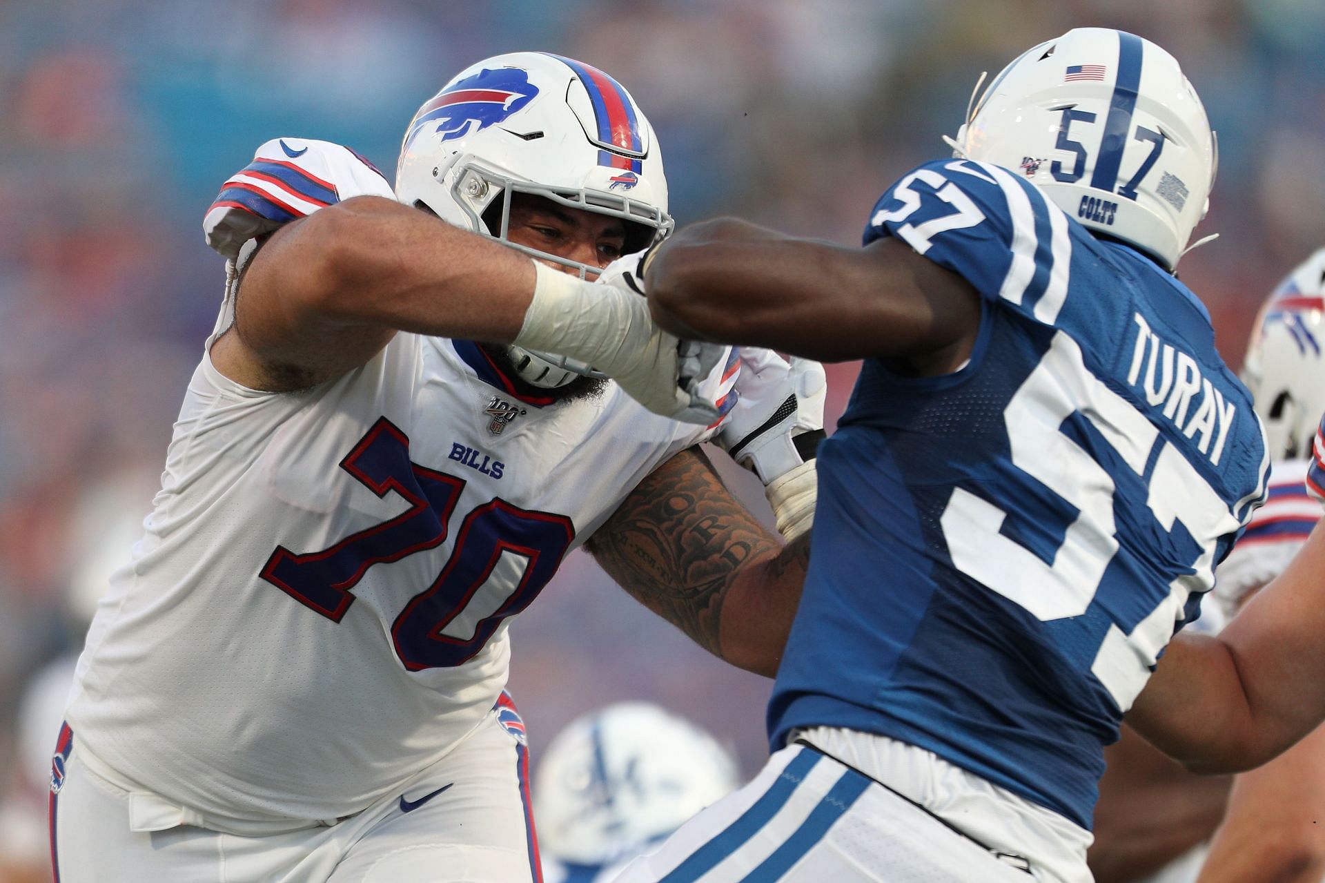 Buffalo Bills Cody Ford fined for unnecessary roughness vs. Texans