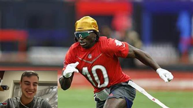“I’m in deep s—t” – Tyreek Hill’s blazing 60m track stunt left competitor stunned