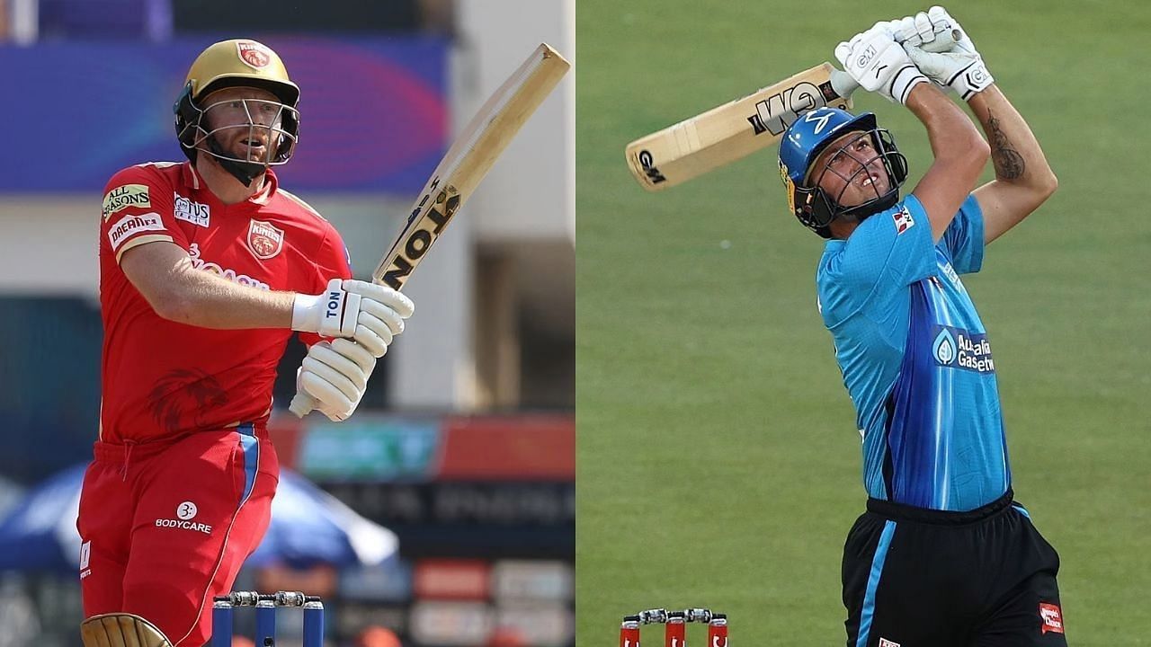 Matthew Short (R) has replaced Jonny Bairstow in Punjab Kings