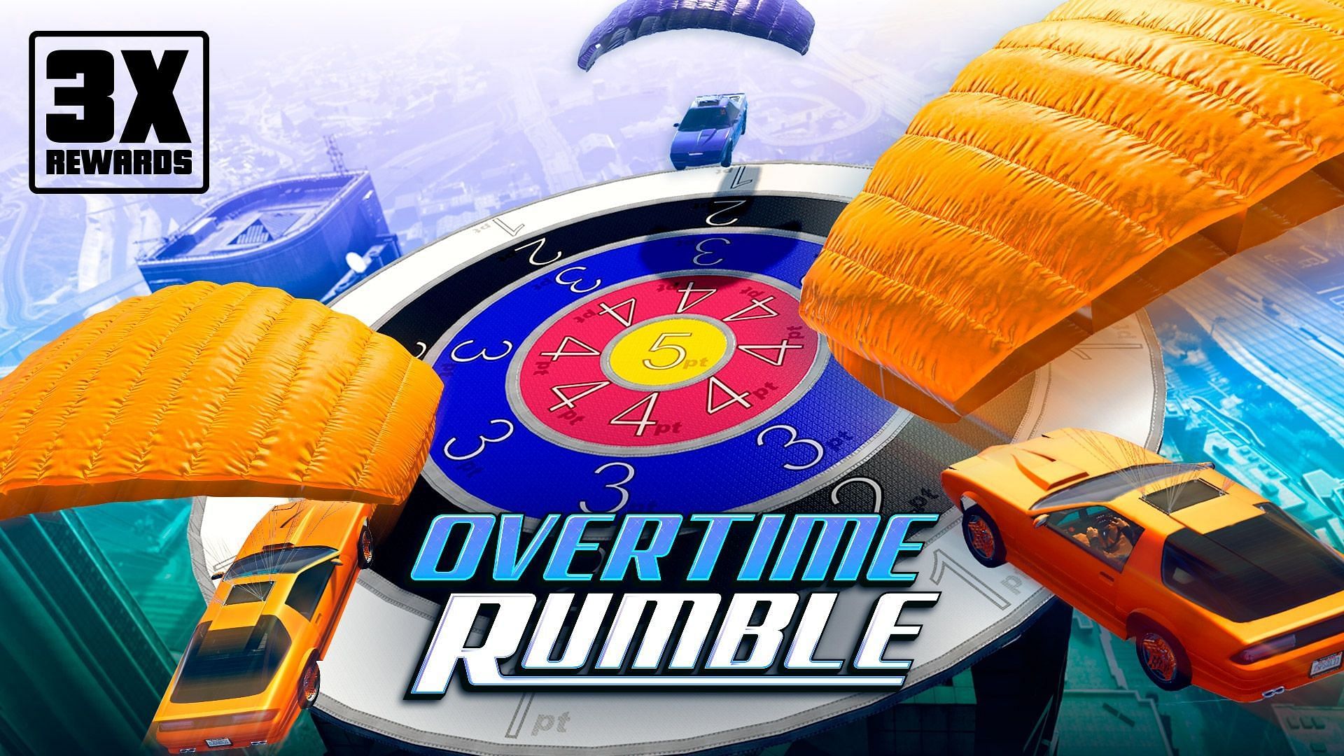 Get three times the usual rewards this week in GTA Online Overtime Rumble (Image via Rockstar Games)