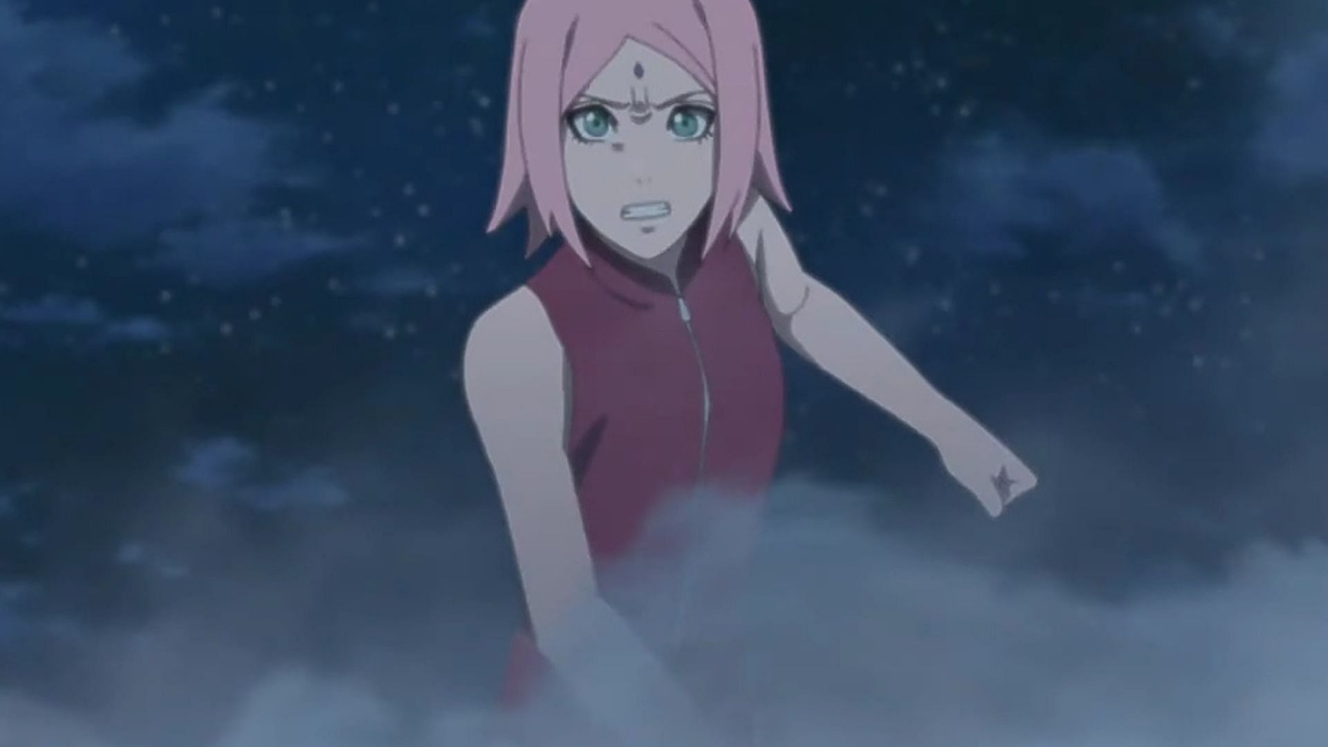 Sakura as seen in the anime (Image via Pierrot)