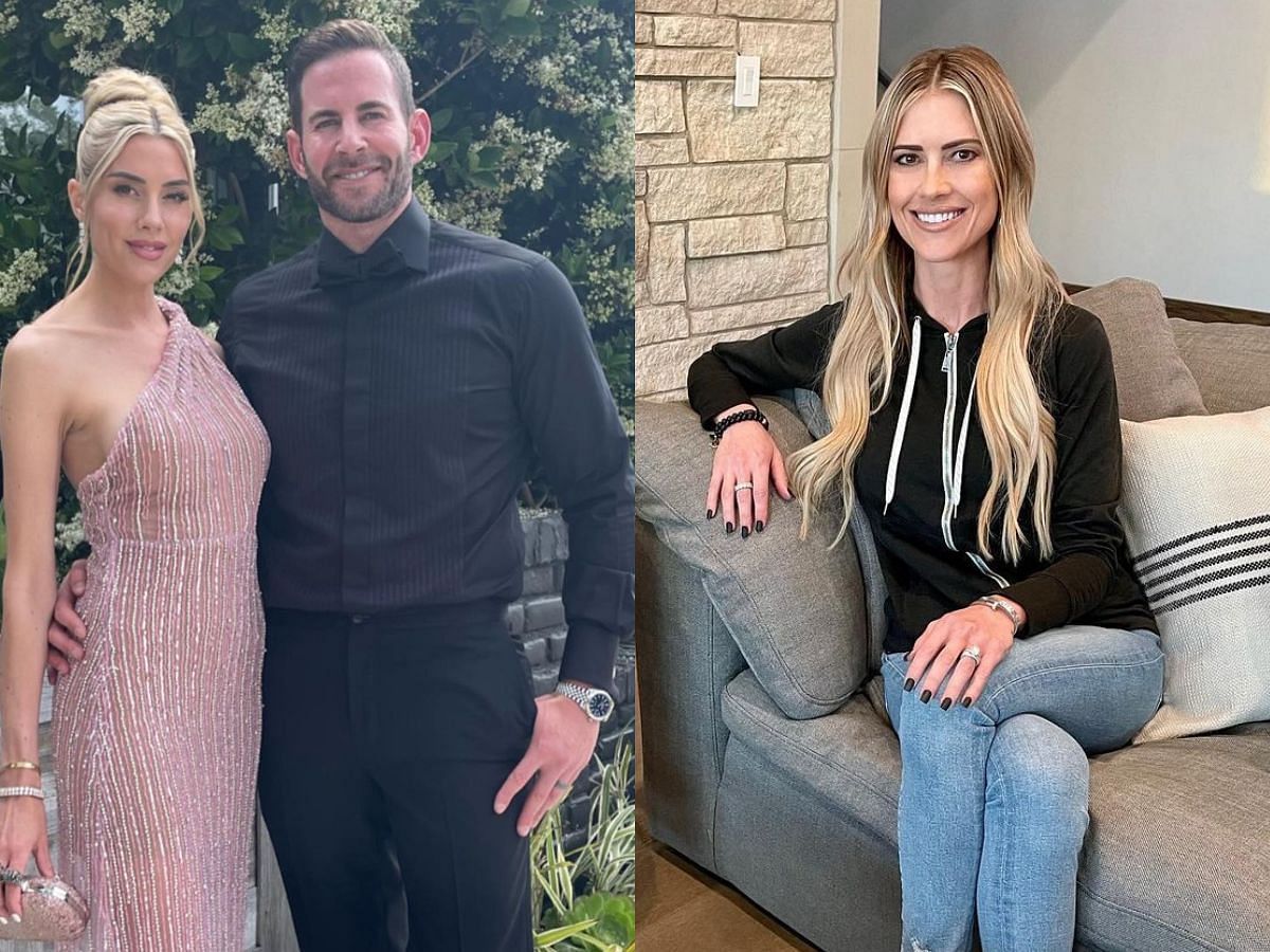 Heather and Tarek from The Flipping El Moussas [left] and Christina Hall [right]