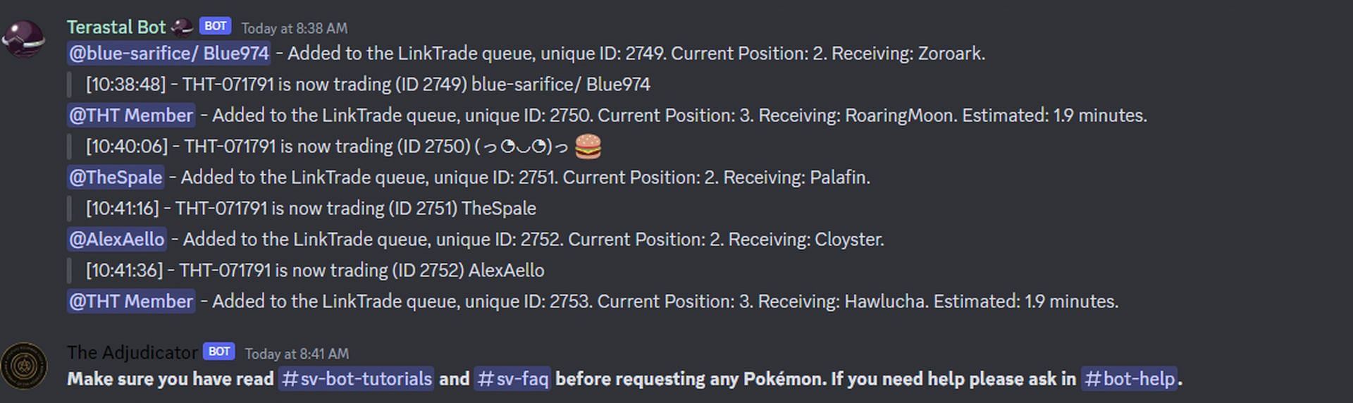 Pokémon Showdown Teambuilder Discord Bot