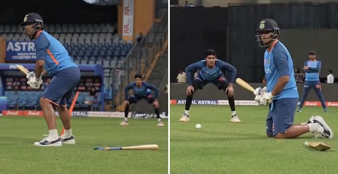 [WATCH] Rahul Dravid turns fielding coach ahead of India's 1st ODI vs Australia