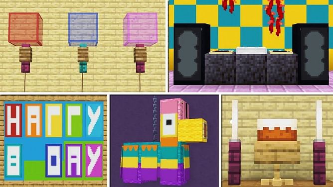 5 best Minecraft builds for birthdays